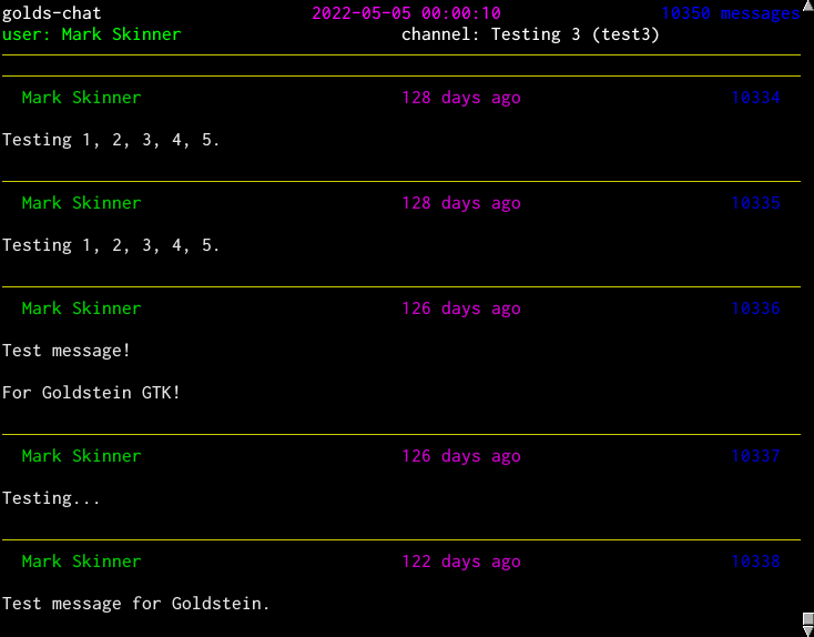 Goldstein-chat, terminal window image.