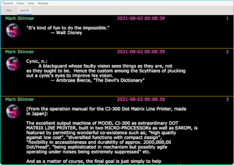 The main window of the Goldstein GTK4 application.
